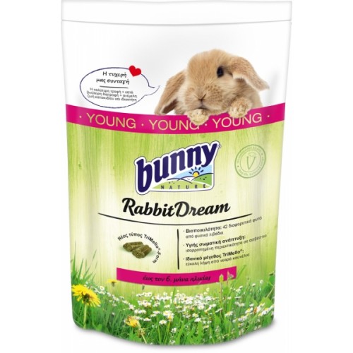 Τροφή Για Κουνέλι Bunny Nature Green Dream Young 750gr Τροφή Για Κουνέλι Bunny Nature Green Dream Young 750gr