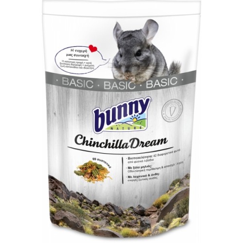 Τροφή για Τσιντσιλά Bunny Nature Dream Basic 600gr