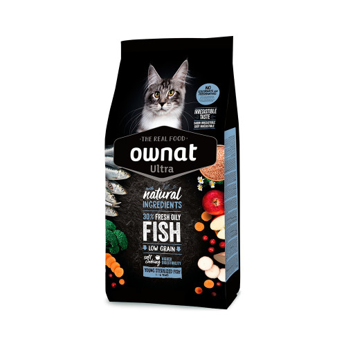 Ownat Ultra Young Sterilized με Ψάρι 3kg Ownat Ultra Young Sterilized με Ψάρι 3kg
