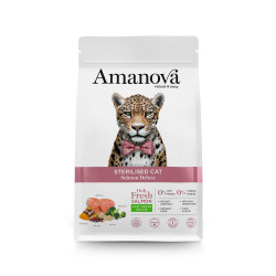 Amanova Sterilised Cat Salmon Deluxe 1.5kg