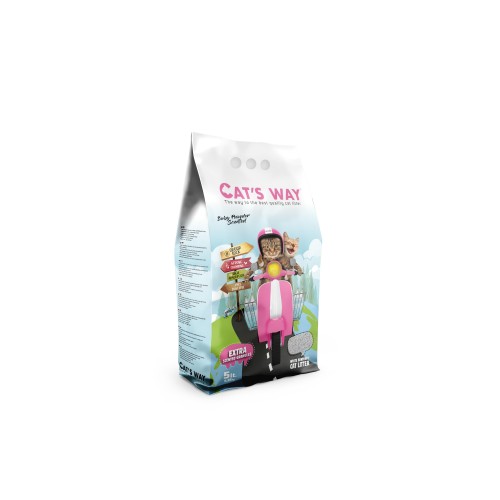 Άμμος Υγιεινής Cats Way Baby Powder 5L Άμμος Υγιεινής Cats Way Baby Powder 5L