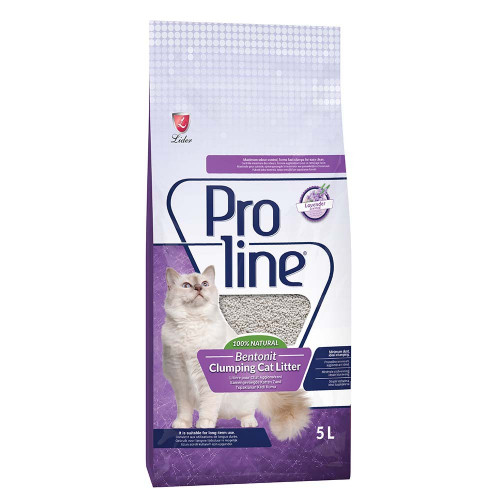 Άμμος Proline Cat Litter Bentonite Lavender 5lt