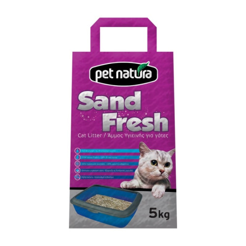 Άμμος υγιεινής Pet Natura 5kg Άμμος υγιεινής Pet Natura 5kg
