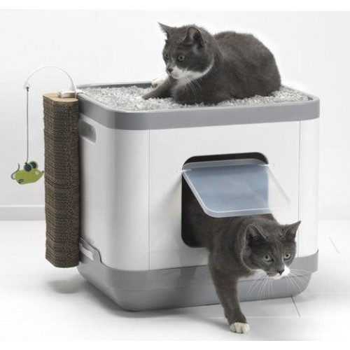 Κλειστή Τουαλέτα Γάτας 3in1 40cm-48cm-43cm