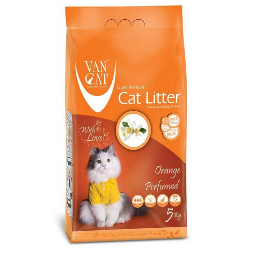 Van Cat Orange Clumping 5kg