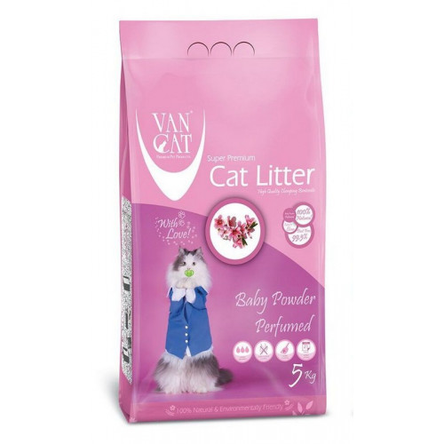 Van Cat Baby Powder Clumping 5kg