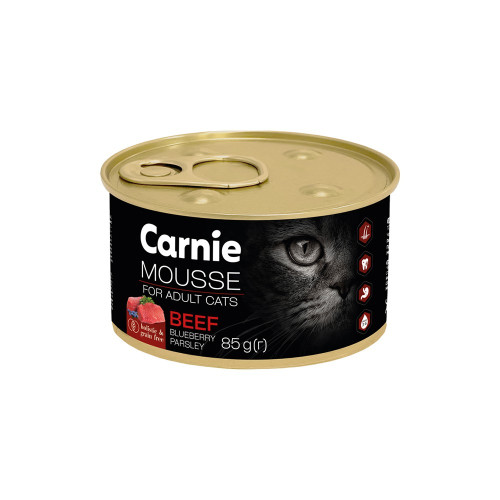 CARNIE Grain Free Μους Βοδινό-Κοτόπουλο-Μύρτιλα 85gr CARNIE Grain Free Μους Βοδινό-Κοτόπουλο-Μύρτιλα 85gr