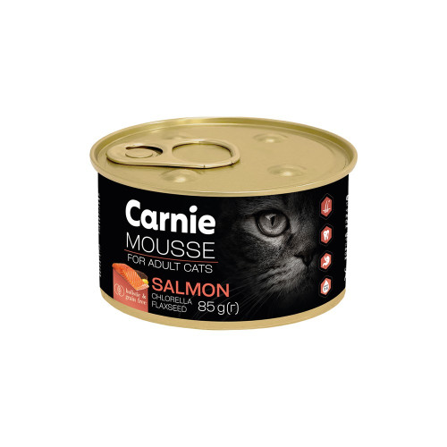 CARNIE Grain Free Μους Σολομός Κοτόπουλο 85gr CARNIE Grain Free Μους Σολομός Κοτόπουλο 85gr