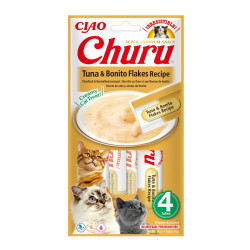 ΚΡΕΜΑ CHURU CAT TUNA-BONITO FLAKES 56gr
