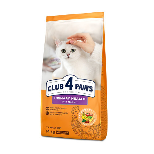 CLUB4PAWS Urinary Health με Κοτόπουλο 14kg