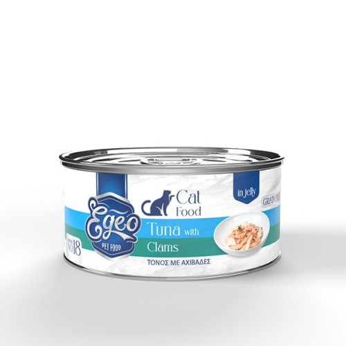 EGEO CAT ADULT  ΤΟΝΟΣ ΜΕ ΑΧΙΒΑΔΕΣ ΣΕ ΖΕΛΕ 85gr