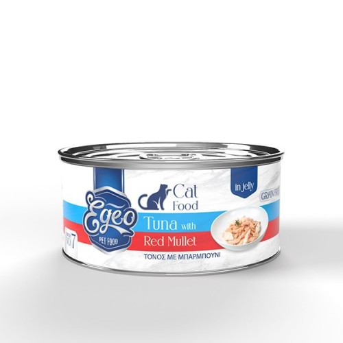 EGEO CAT ADULT  ΤΟΝΟΣ ΜΕ ΜΠΑΡΜΠΟΥΝΙ ΣΕ ΖΕΛΕ 85gr