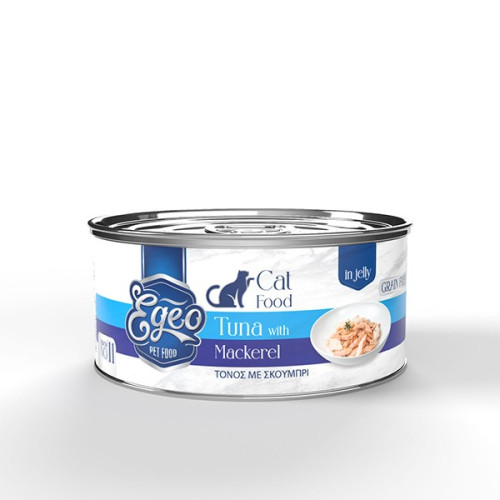 EGEO CAT ADULT  ΤΟΝΟΣ ΜΕ ΣΚΟΥΜΠΡΙ ΣΕ ΖΕΛΕ 85gr