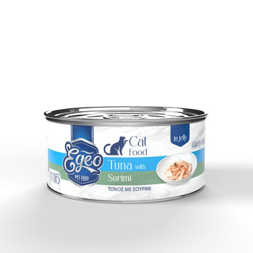 EGEO CAT ADULT  ΤΟΝΟΣ ΜΕ ΣΟΥΡΙΜΙ ΣΕ ΖΕΛΕ 85gr