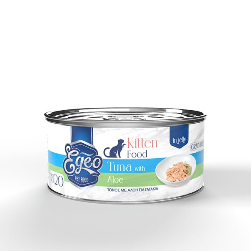 EGEO CAT KITTEN ΤΟΝΟΣ ΜΕ ΑΛΟΗ ΣΕ ΖΕΛΕ 85gr