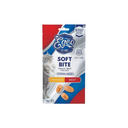 EGEO CAT SOFT BITES STERILIZED CHICKEN-BEEF 30gr