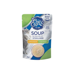 EGEO CAT SOUP STERILIZED CHICKEN-CATNIP 85gr