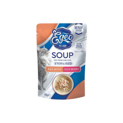 EGEO CAT SOUP STERILIZED SALMON GOJI BERRY 85gr