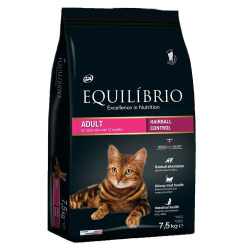 Equilibrio Adult Hairball 7.5kg