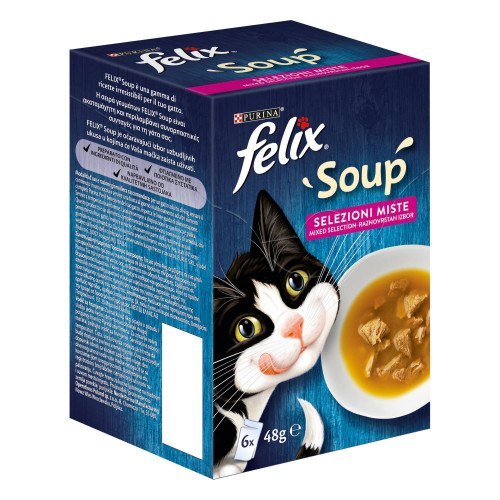 Felix Soup Mixed Selection 6x48gr