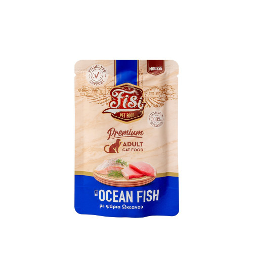 FISI CAT ADULT ΜΟΥΣ ΨΑΡΙ ΤΟΥ ΩΚΕΑΝΟΥ 80gr