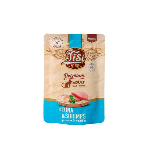 FISI CAT ADULT ΜΟΥΣ ΤΟΝΟΣ-ΓΑΡΙΔΑ 80gr