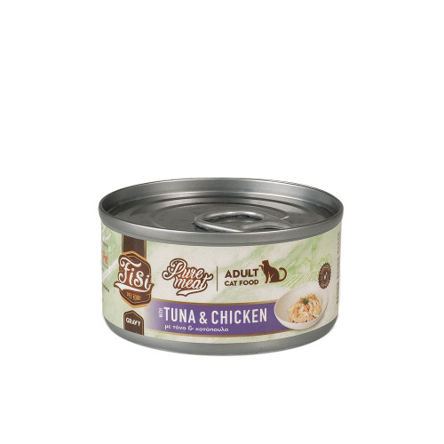 FISI PURE MEAT CAT ADULT ΤΟΝΟΣ-ΚΟΤΟΠΟΥΛΟ 80gr