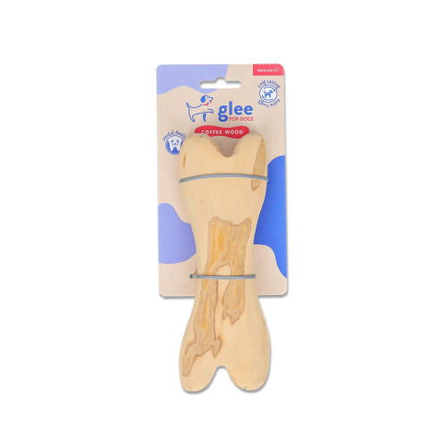 GLEE ΠΑΙΧΝΙΔΙ ΣΚΥΛΟΥ COFFEE WOOD BONE L 20cm