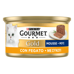 Purina Gourmet Gold Mousse Συκώτι 85gr