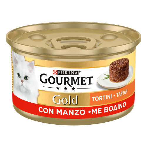Purina Gourmet Gold Tartar Μοσχάρι 85gr