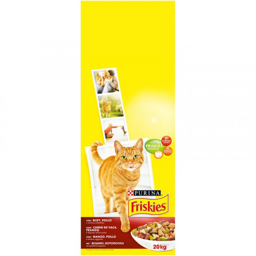 Friskies  Adult Βοδινό Κοτόπουλο & Λαχανικά 20Kg