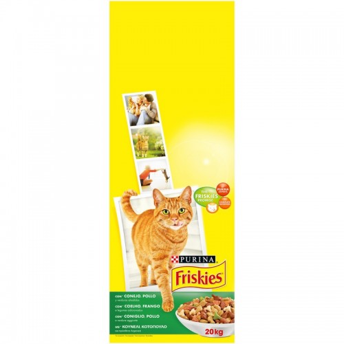 Friskies  Adult Κουνέλι Κοτόπουλο & Λαχανικά 20Kg