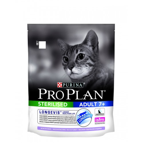 Pro Plan Sterilised 7+ Cat Γαλοπούλα 400gr