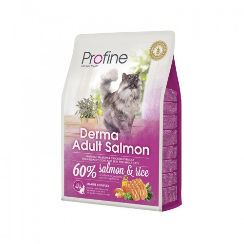 Profine Adult Cat Derma Salmon & Rice 2kg