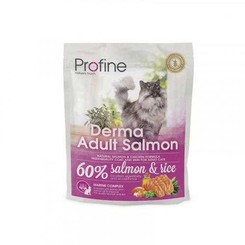 Profine Adult Cat Derma Salmon & Rice 300gr