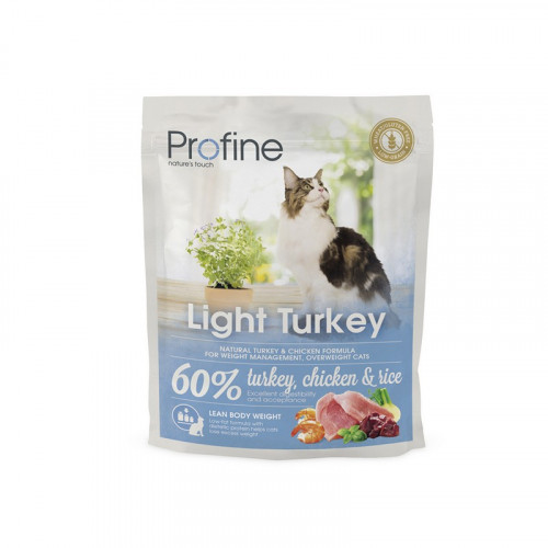 Profine Adult Cat Light Turkey & Rice 300gr
