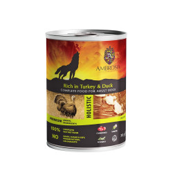 Ambrosia Grain Free Adult Turkey-Duck-Cranberries 395gr
