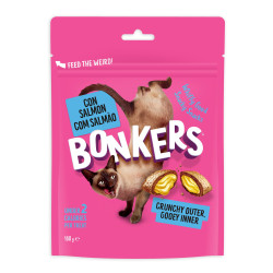 BONKERS CAT TREATS DRY SALMON SUPREME 180GR