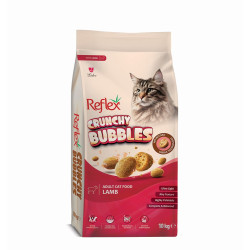 REFLEX CRUNCHY BUBBLE ADULT CAT LAMB 10KG