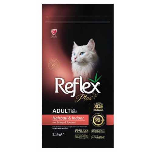 Reflex Plus Adult Hairball Salmon 1.5kg