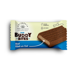 Λιχουδιά Celebrate Bar Buddy Bites Beef Filled Cod 30g