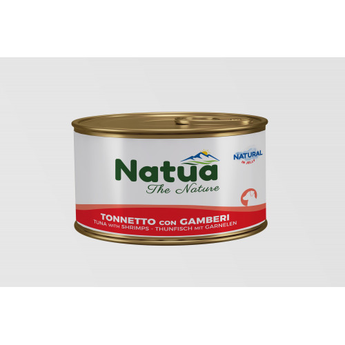 Natua Cat ΤΟΝΟΣ-ΓΑΡΙΔΑ ΣΕ ΖΩΜΟ BROTH 85gr