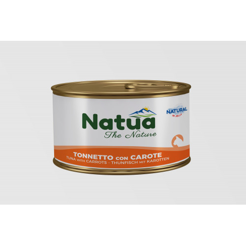 Natua Cat ΤΟΝΟΣ-ΚΑΡΟΤΟ ΣΕ ΖΩΜΟ BROTH 85gr
