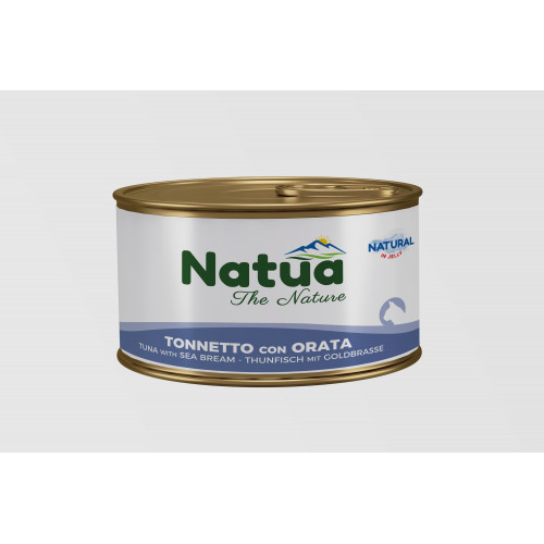 Natua Cat ΤΟΝΟΣ-ΤΣΙΠΟΥΡΑ ΣΕ ΖΩΜΟ BROTH 85gr