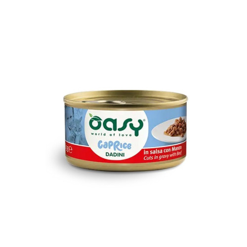 OASY CAPRICE CUTS IN GRAVY ΒΟΔΙΝΟ 85g