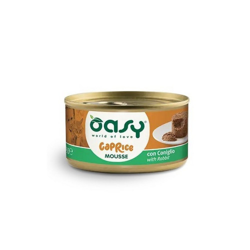 OASY CAPRICE MOUSSE ΓΙΑ ΓΑΤΕΣ ΚΟΥΝΕΛΙ 85g