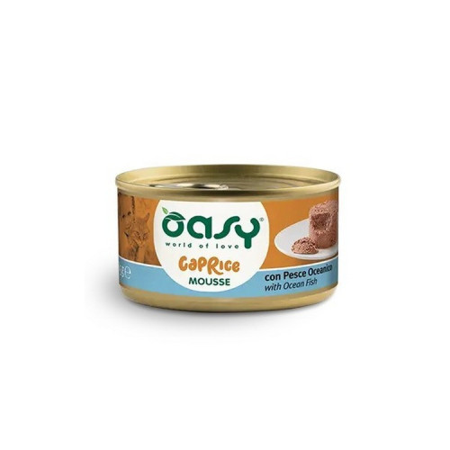 OASY CAPRICE MOUSSE ΓΙΑ ΓΑΤΕΣ MΕ ΨΑΡΙΑ ΩΚΕΑΝΟΥ 85g