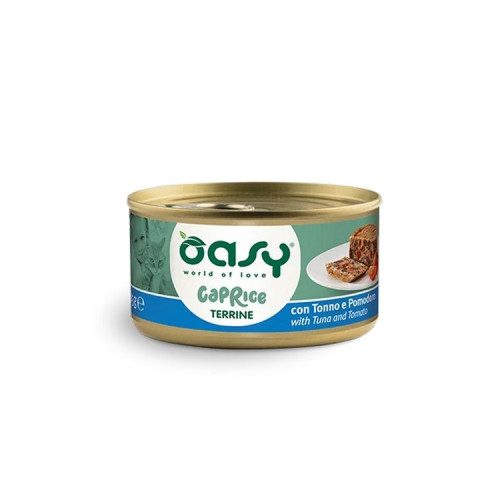 OASY CAPRICE ΤΕΡΙΝΑ ΓΙΑ ΓΑΤΕΣ ΤΟΝΟΣ-ΝΤΟΜΑΤΕΣ 85g