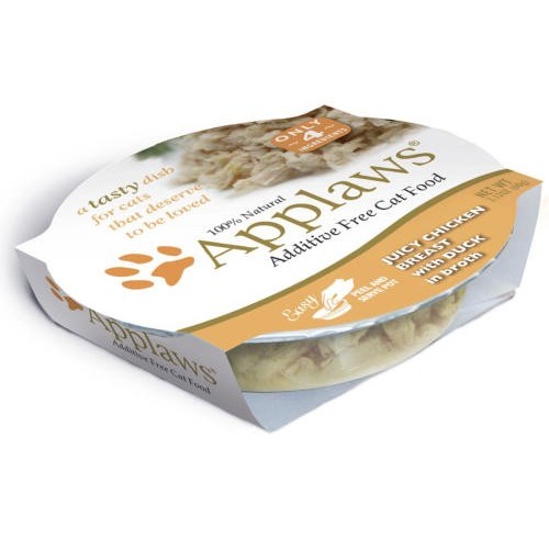 Applaws Cat Κοτόπουλο Με Πάπια Κεσεδάκι 60gr Applaws Cat Κοτόπουλο Με Πάπια Κεσεδάκι 60gr
