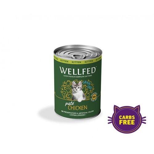 Wellfed-Kitten - Chicken 400gr